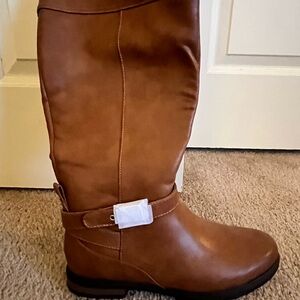Brown Leather Women's Boots